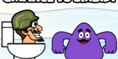 Grimace Versus Skibidi