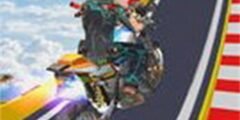 Mega Ramp Stunt Moto Game