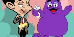 When Mr Bean meet Grimace